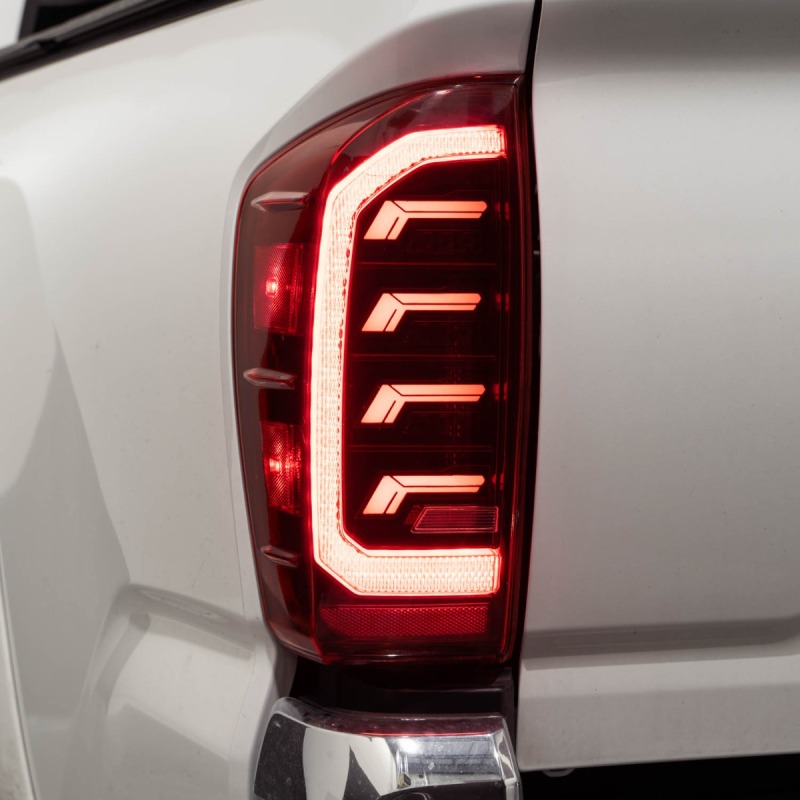 Toyota Tacoma Tail Lights - FORM Lighting - Sequential LED - Red - `16-`23